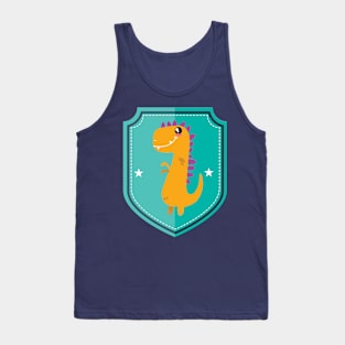 Funny Dinosaur Tank Top